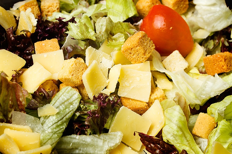 Jan 29 - Salad and cheese