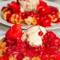 Aug 05 - Waffles, ice and fruit