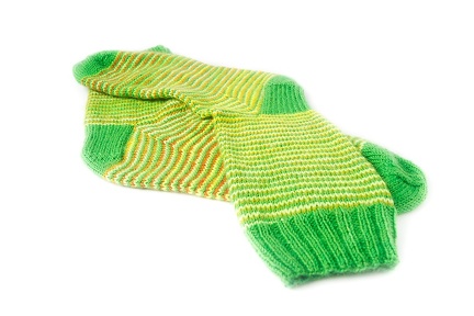 Apr 04 - Green socks