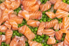 May 22 - Peas and salmon