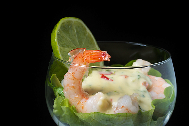 Mar 13 - Lime-shrimp cocktail