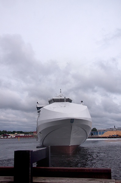 The ferry from Oskarshamn to Gotland.