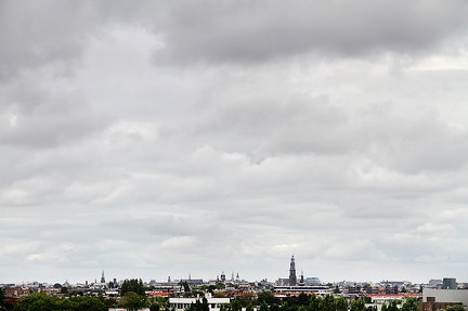 Jul 29 - Clouds above Amsterdam