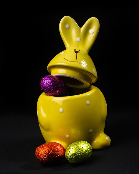 One month before Easter. Good excuse to eat some chocolate eggs.