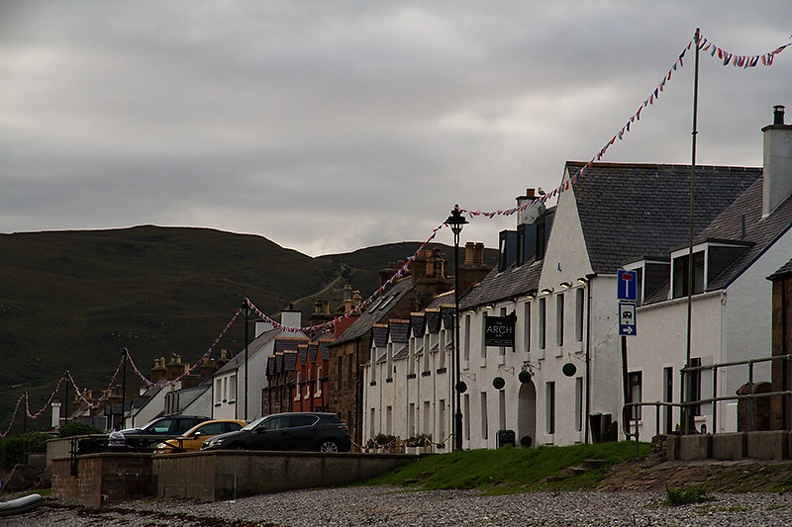 View on Ullapool in the NW of Scotland.