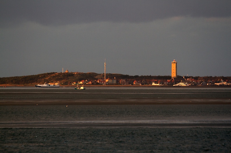 Terschelling in the late afternoon sun. Start of a week vacation :)