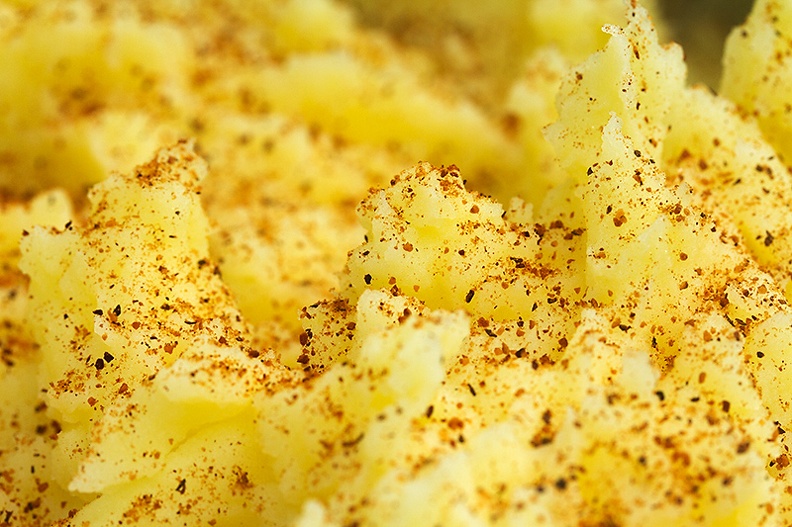 Mashed potatoes with nutmeg