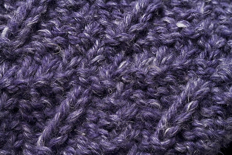 Detail of a new sweater my wife knitted for me