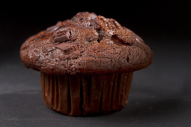 Chocolate muffin from the bakery. I really need to do some baking myself again.