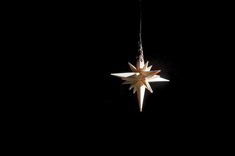 Playing with light and darkness (and a Christmas ornament)