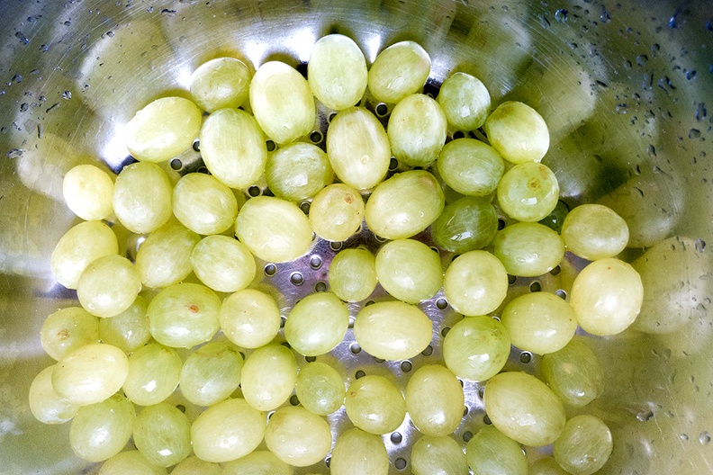 Grapes after the cleaning