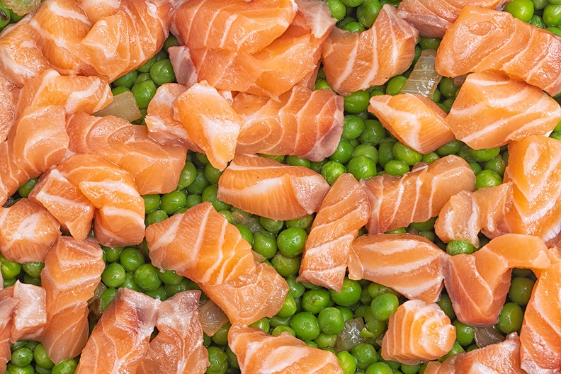 May 22 - Peas and salmon