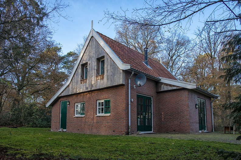 Our (temporary) house. On vacation in the east of the country (Twente).
