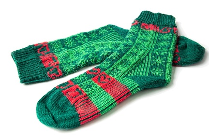Dec 23 - Christmas socks