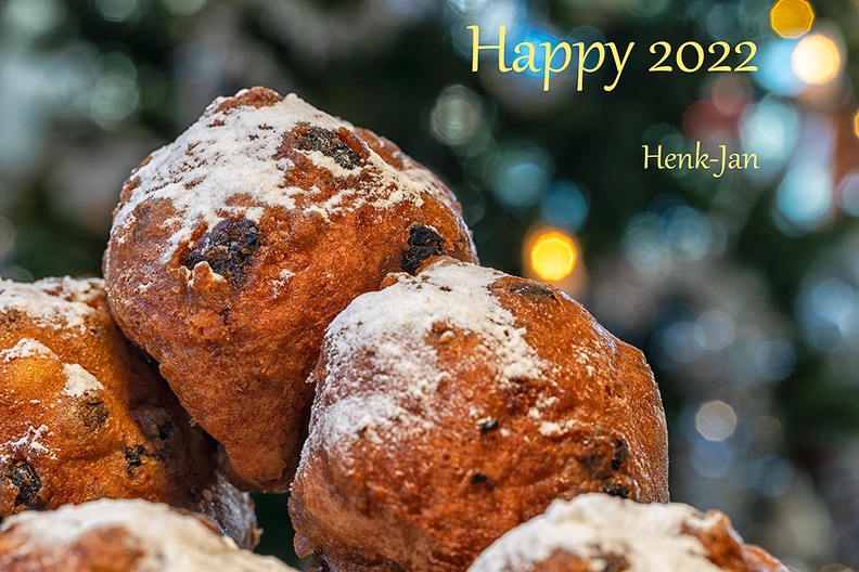 Oliebollen, traditional New Year's Eve food