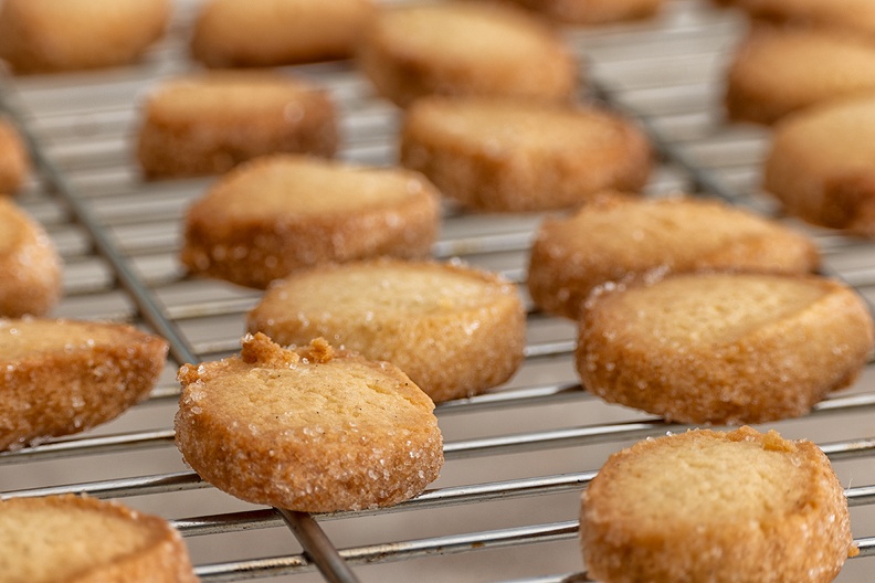 Home baked honey cookies