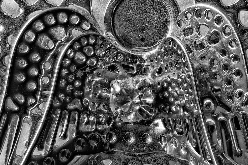 Detail of a small hanging angel