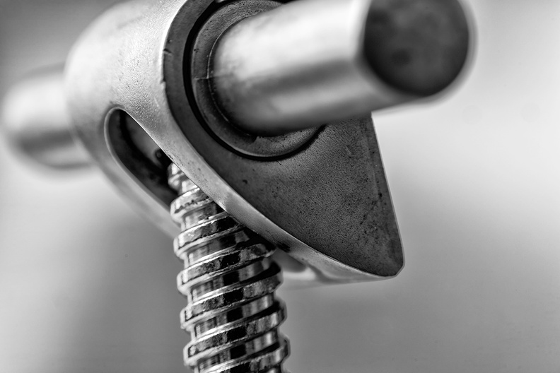 Detail of a corkscrew