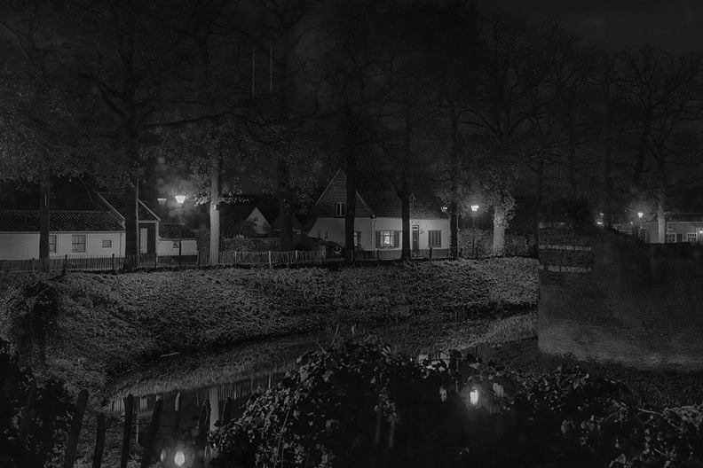 A street in the night