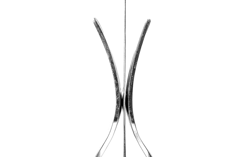 Composition of two forks and a knife