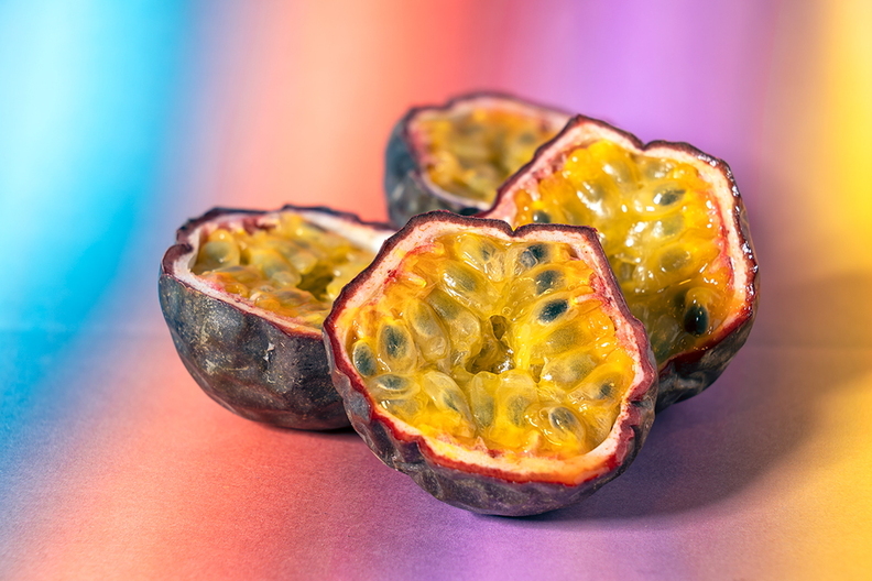 Juicy fruit in the afternoon