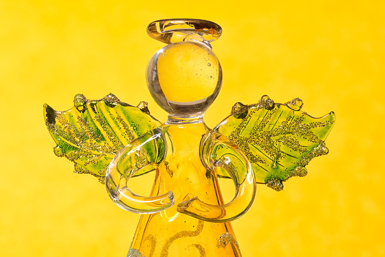 One of the angels in the house