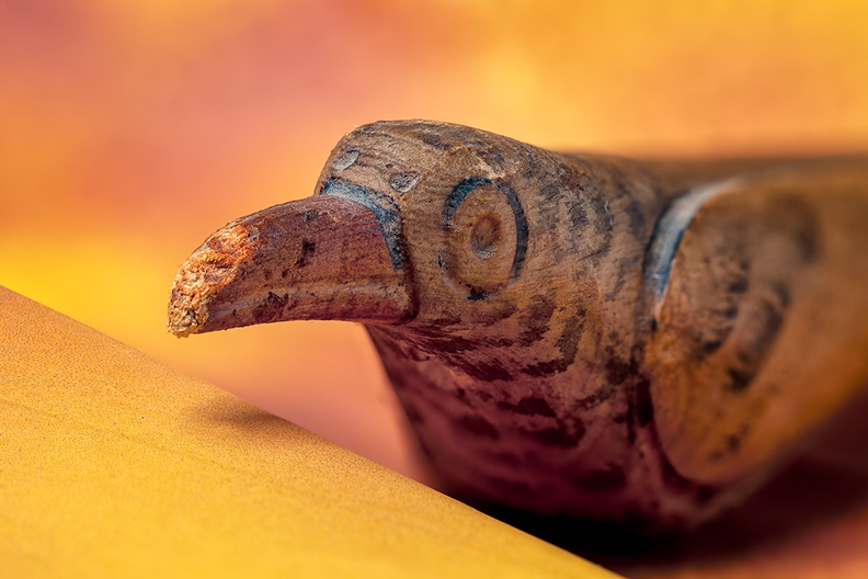 An old wooden souvenir