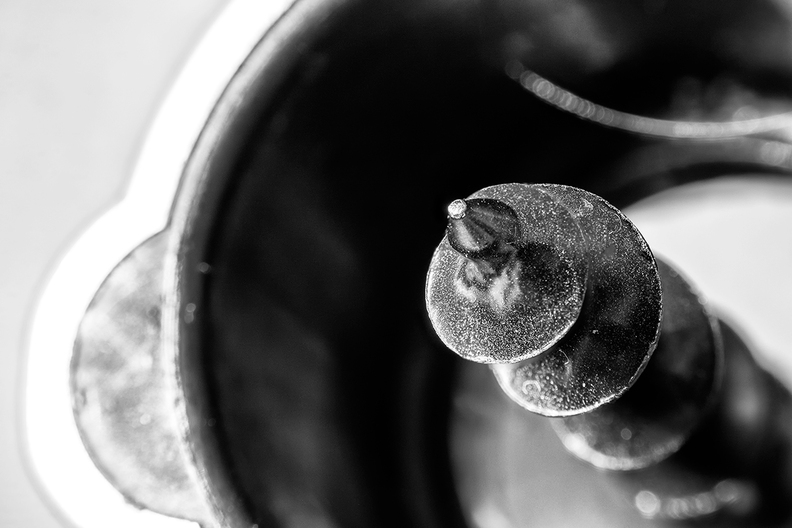 Detail of a corkscrew